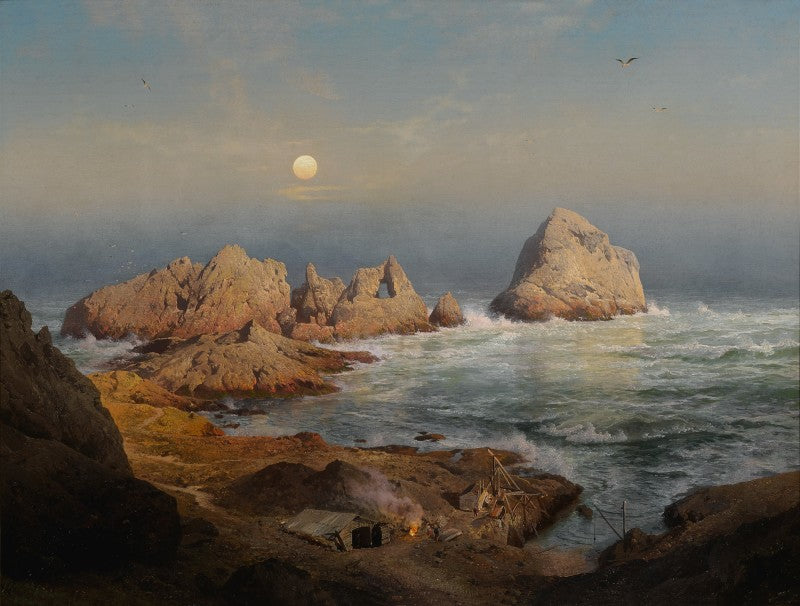 Fisherman's Bay, South Farallon Island - Hermann Ottomar Herzog