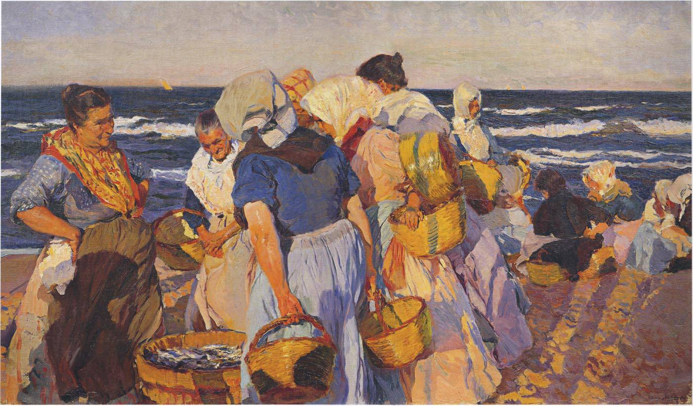 Fisherwomen - Joaquín Sorolla