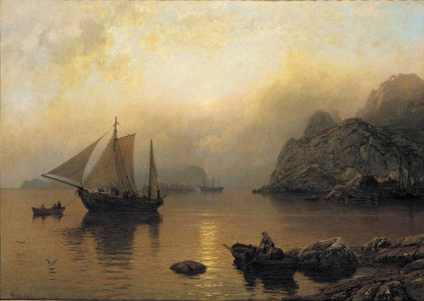 Fishing Party at Sunrise