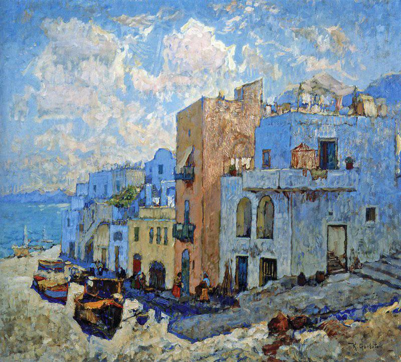 Fishing Street, Capri - Konstantin Gorbatov