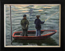 Fishing by Jacob MÄcznik — fishing oil painting wall art, Post Impressionism