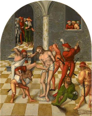 Flagellation of Christ - Lucas Cranach the Elder