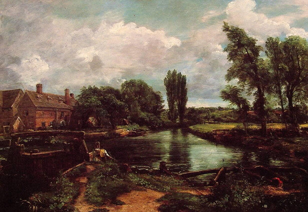 Flatford Mill from a Lock on the Stour