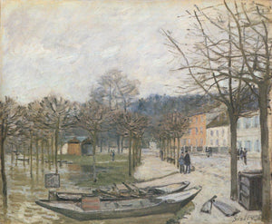 Flood at Port Marly - Alfred Sisley