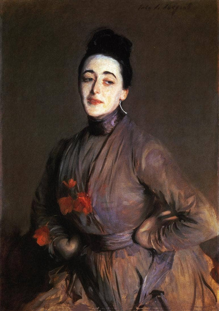 Flora Priestley by John Singer Sargent — hand-painted portrait oil painting reproduction on canvas