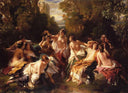 Florinda by Franz Xaver Winterhalter — hand-painted cultural oil painting reproduction on canvas