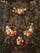 Flower garland with Saint Catherine in master bedroom
