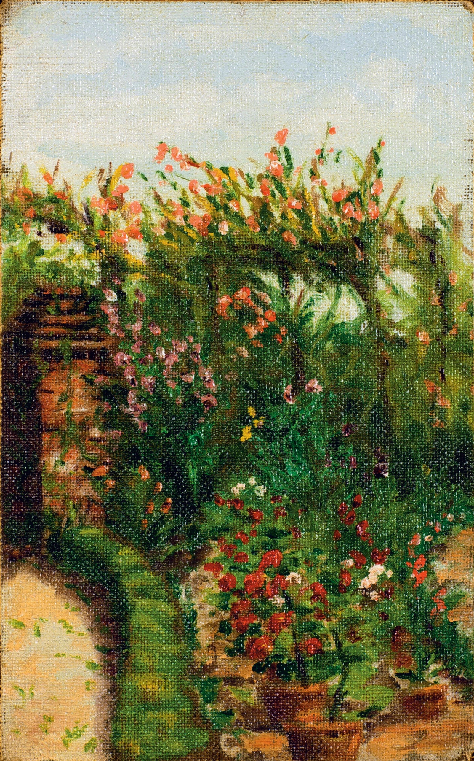 Flowered glimpse