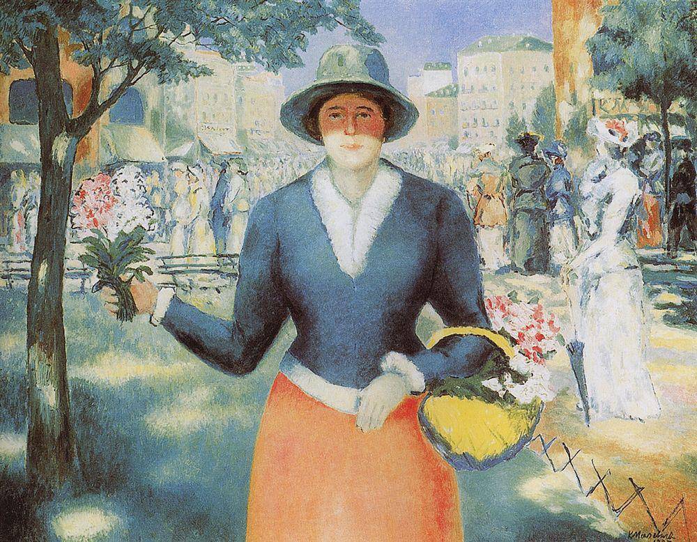 Flowergirl - Kazimir Malevich