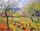 Flowering Garden in Spring in apartment