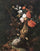 Flowers Around a Tree Trunk, with Insects and Other Animals near a Pond in home office