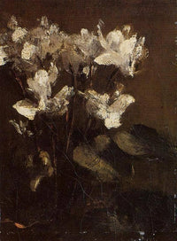 Flowers, Cyclamens by Henri Fantin-Latour — hand-painted botanical oil painting reproduction on canvas
