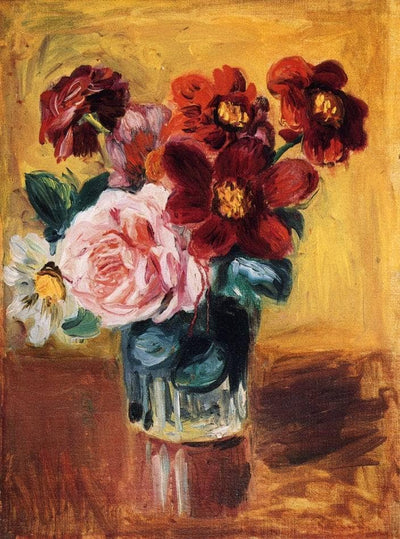 Flowers in a Vase in kitchen
