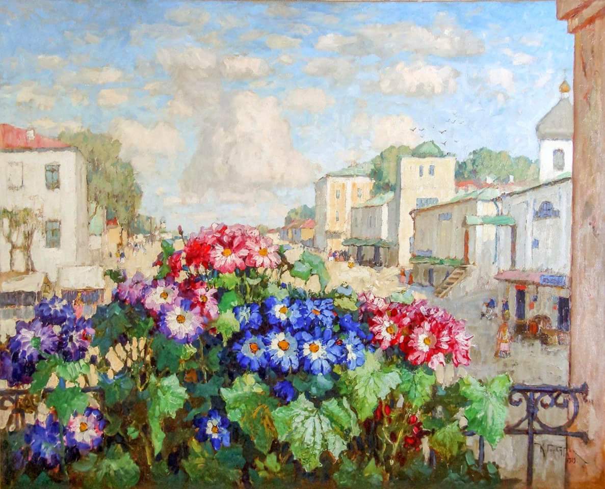 Flowers in the Window - Konstantin Gorbatov