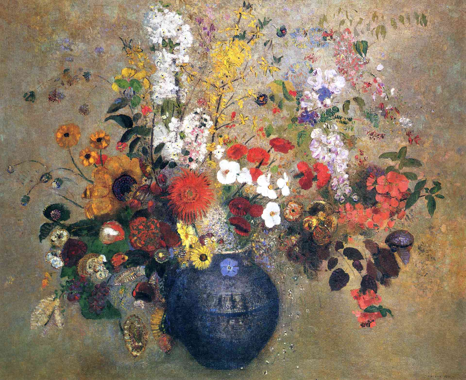 Flowers - Odilon Redon