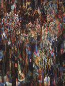 Flowers of the Universal Flowering by Pavel Filonov — hand-painted abstract oil painting reproduction on canvas