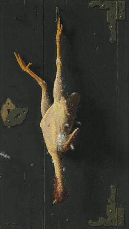 For Sunday's Dinner by William Michael Harnett — hand-painted abstract oil painting reproduction on canvas