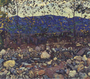 Forest Brook at Leissingen by Ferdinand Hodler — rock oil painting wall art, Art Nouveau Modern