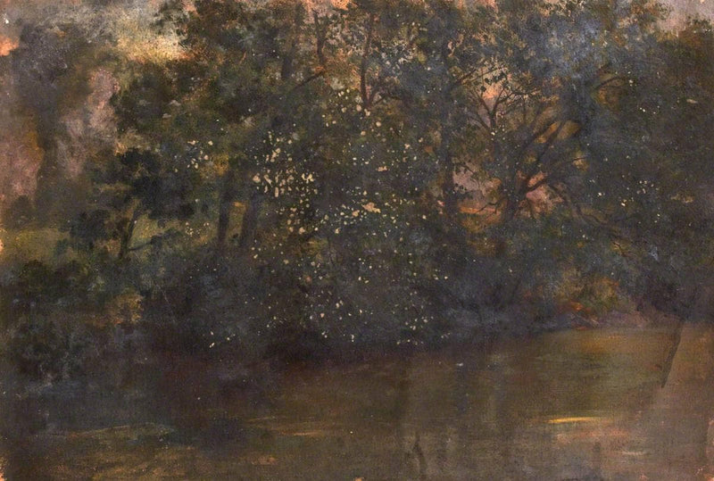 Forest on gallery wrap