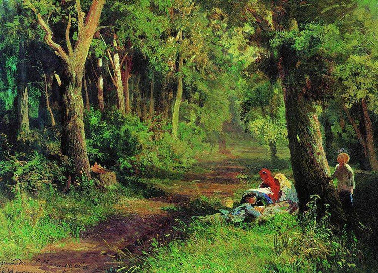 Forest Road - Fyodor Vasilyev