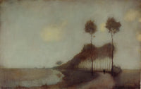 Forest Road near Oranjewoud by Jan Mankes — hand-painted landscape oil painting reproduction on canvas