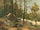 Forest View near Barbizon in modern living room