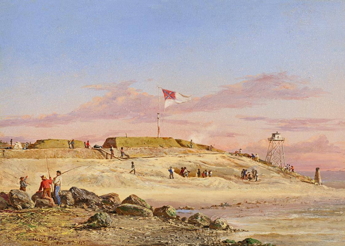 Fort Moultrie, Nov. 11, 1863 - Conrad Wise Chapman