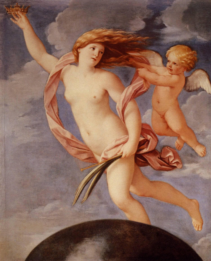 Fortune by Guido Reni — hand-painted abstract oil painting reproduction on canvas