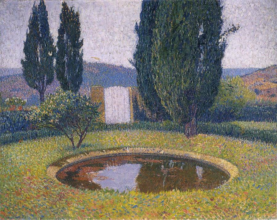 Fountain in Marquayrol - Henri Martin