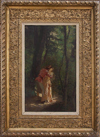 Idyll by Francesco Didioni — hand-painted landscape oil painting reproduction on canvas