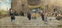 The Corpus Domini procession in Chieti by Francesco Paolo Michetti, religious oil painting wall art, Realism