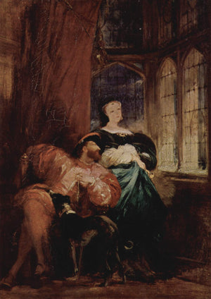 Francis I and Marguerite de Navarre - Richard Parkes Bonington