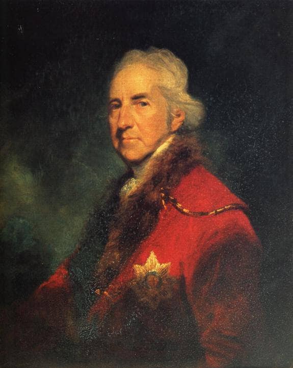 Francis Seymour Conway, 1st Marquess of Hertford by Joshua Reynolds — hand-painted portrait oil painting reproduction on canvas