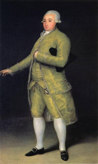 Francisco de Cabarrus by Francisco Goya — hand-painted portrait oil painting reproduction on canvas
