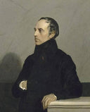 Francois Guizot (after a painting by Paul Delaroche) by Jehan Georges Vibert — hand-painted portrait oil painting reproduction on canvas