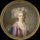 Portrait of Françoise de Châlus in home office