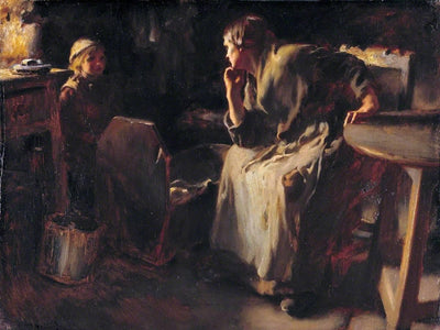 Hush! by Frank Holl — oil painting reproduction
