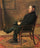 Frank Jay St. John in living room