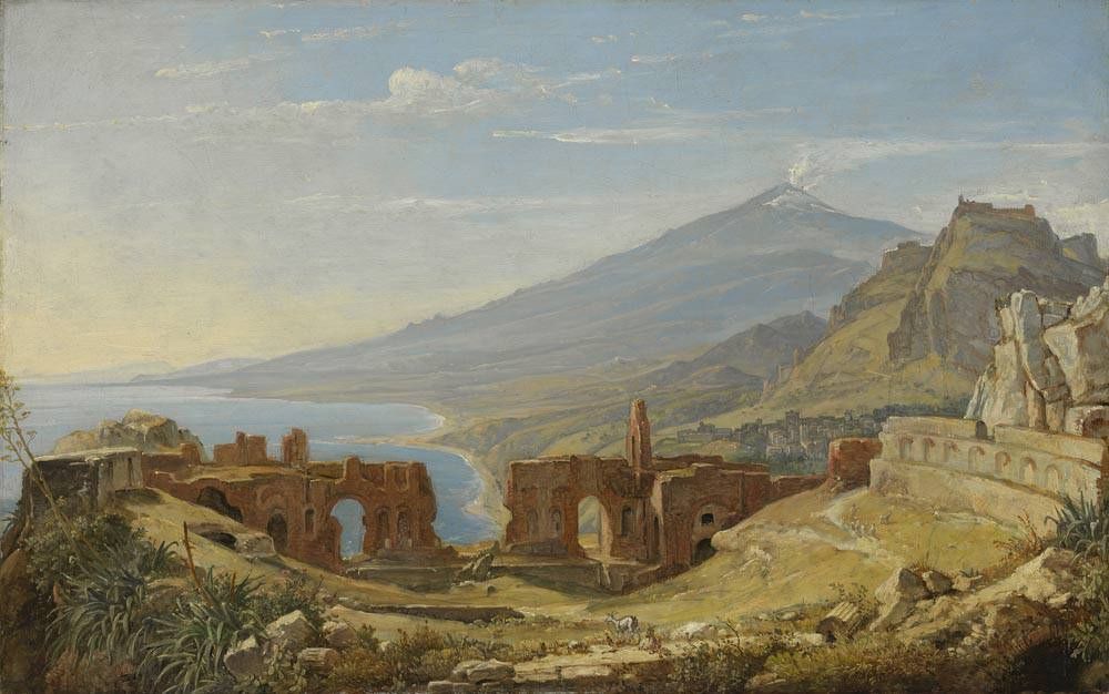 The Taormina Theater - Franz Ludwig Catel