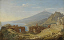 The Taormina Theater by Franz Ludwig Catel — urban oil painting wall art, Romanticism