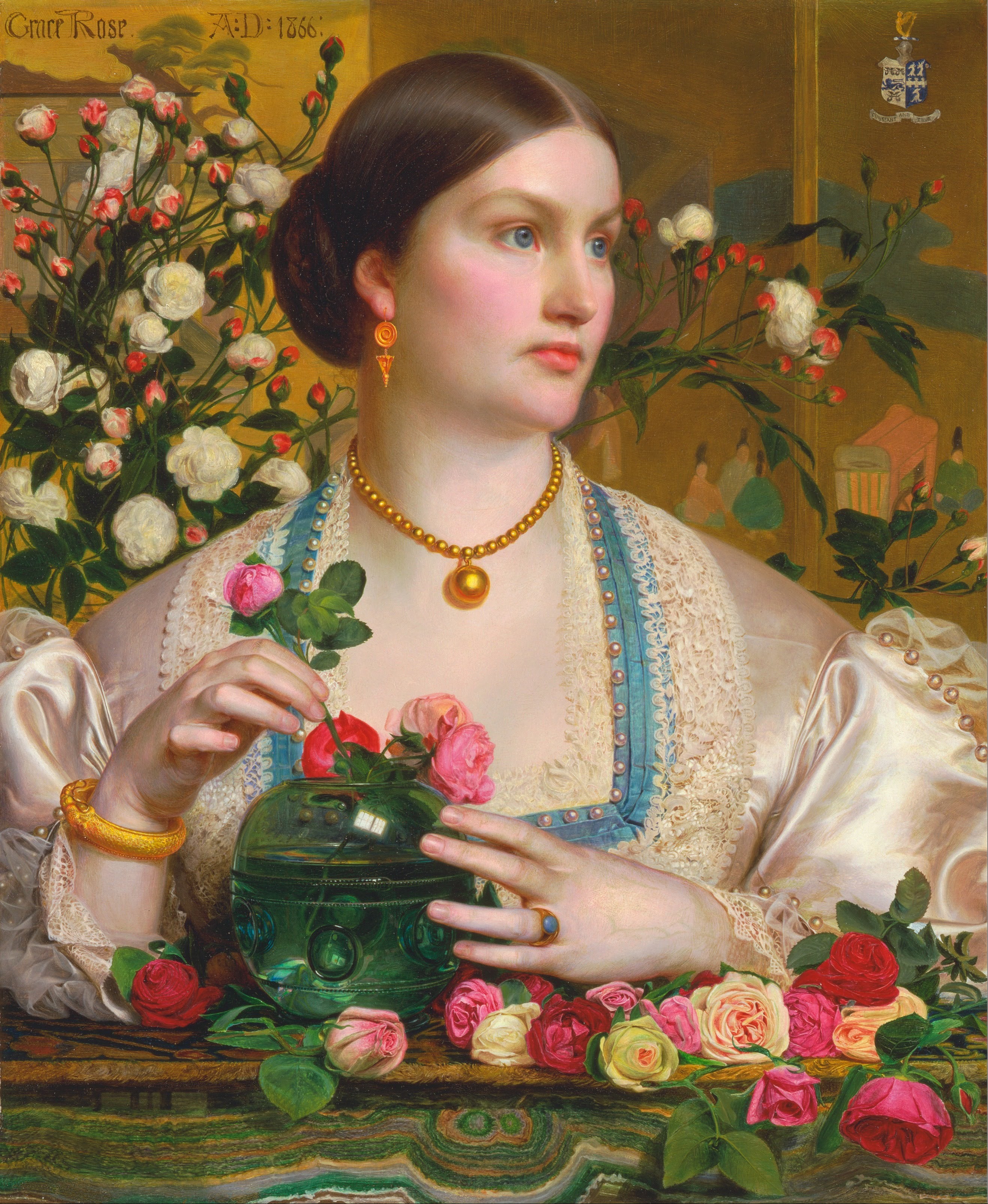 Grace Rose - Frederick Sandys