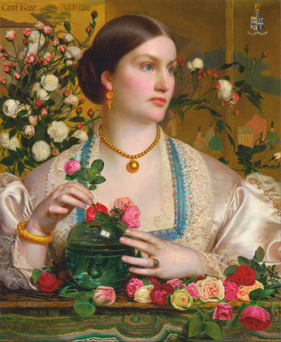 Grace Rose by Frederick Sandys — oil painting reproduction
