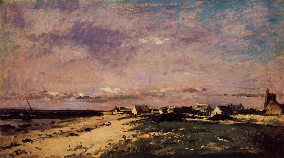 French Coastal Scene - Charles-Francois Daubigny