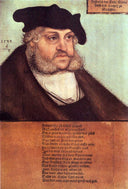 Friedrich III, the Wise, Elector of Saxony by Lucas Cranach the Elder — male oil painting wall art, Northern Renaissance