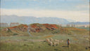From the Roman Campagna by Harald Jerichau — rural oil painting wall art, Romanticism
