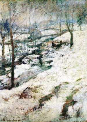 Frozen Brook - John Henry Twachtman