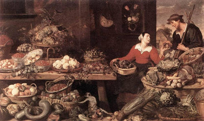 Fruit and Vegetable Market in apartment