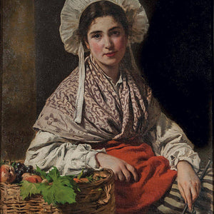 Fruit seller; costume of Normandy