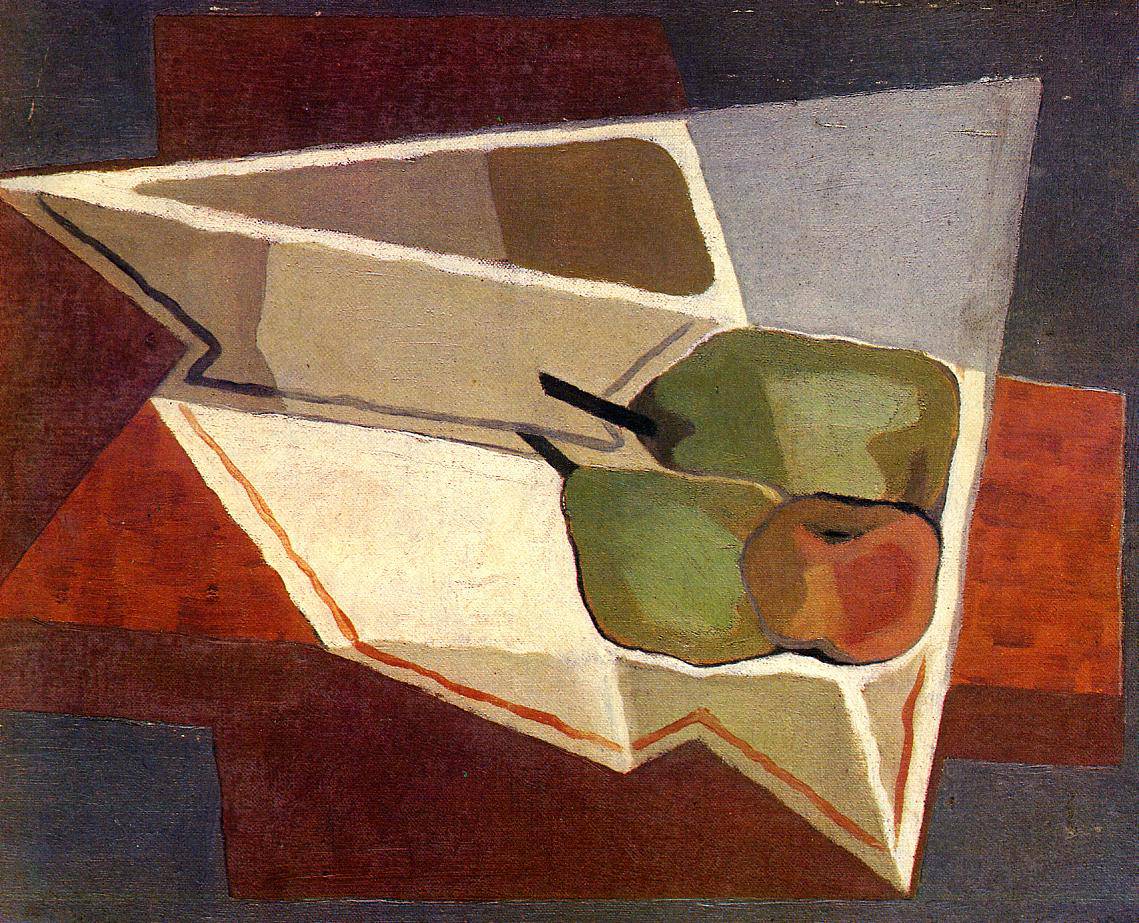 Fruit with Bowl - Juan Gris