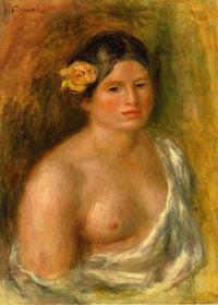 Gabrielle by Pierre-Auguste Renoir — hand-painted portrait oil painting reproduction on canvas
